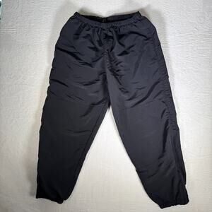 JWOD Skilcraft Black Sweatpants Unisex Size L Short Windbreaker Amry Military